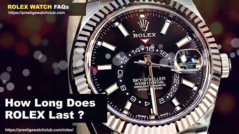 how long does a rolex battery last|how long do Rolex cars last.